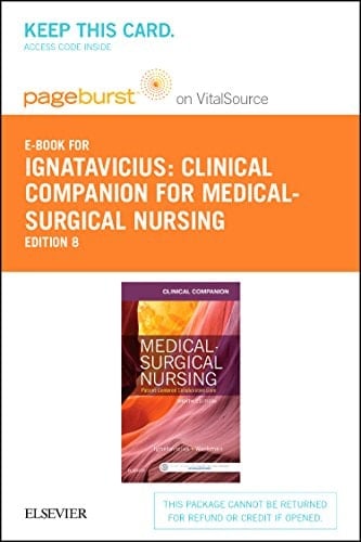 Clinical Companion for Medical-Surgical Nursing - Elsevier eBook on VitalSource (Retail Access Card): Clinical Companion for Medical-Surgical Nursing ... eBook on VitalSource (Retail Access Card)