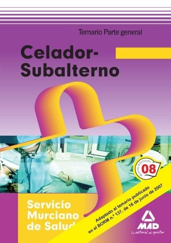 Celador-subalterno del Servicio Murciano de Salud Parte general