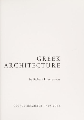 Greek Architecture