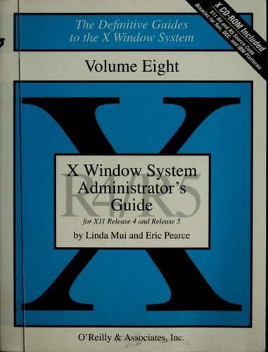 X Window System Administrator's Guide For X Version 11