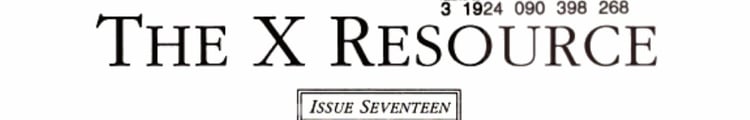 The X Resource