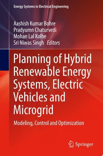 Planning of Hybrid Renewable Energy Systems, Electric Vehicles and Microgrid