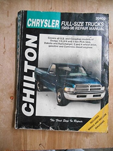 Chrysler Full Size Trucks 1989-96