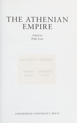 The Athenian Empire
