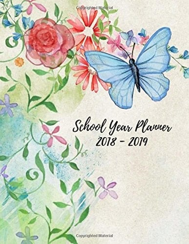 School Year Planner 2018 - 2019 Stunning School Year Planner 2018 - 2019