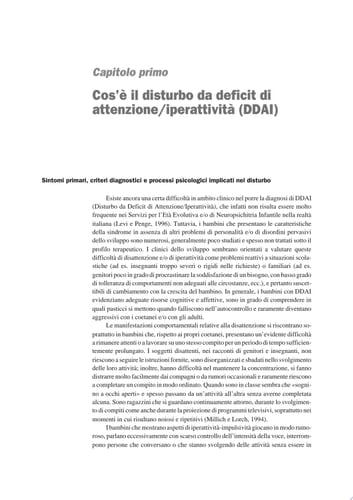 Il bambino con deficit di attenzione/iperattività. Diagnosi psicologica e formazione dei genitori
