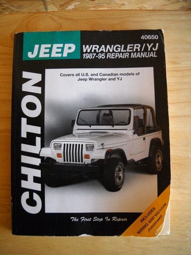 Jeep Wrangler and YJ, 1987-95