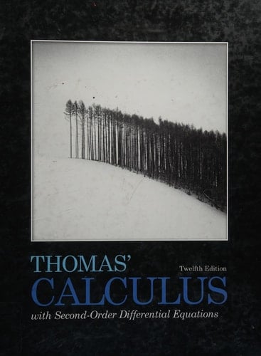 Thomas' Calculus, with Second-order Differential Equations