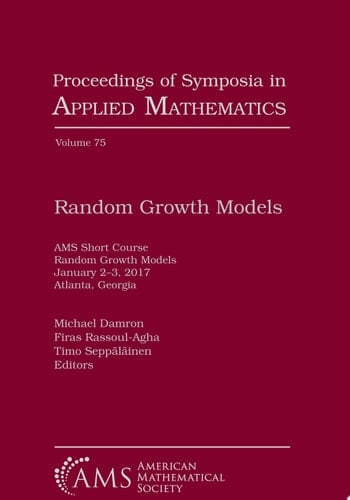 Random Growth Models