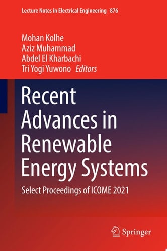 Recent Advances in Renewable Energy Systems