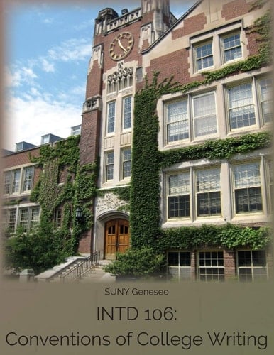 Intd 106 Conventions of College Writing