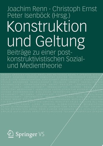 Konstruktion und Geltung