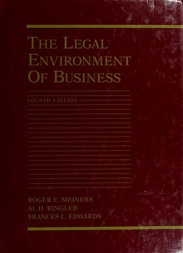 The legal environment of business