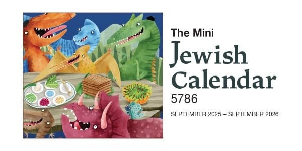 Mini Jewish Calendar 5786: 2025-2026