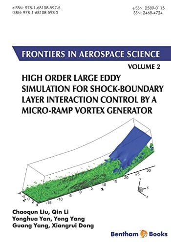 High Order Large Eddy Simulation for Shock-Boundary Layer Interaction Control by a Micro-Ramp Vortex Generator