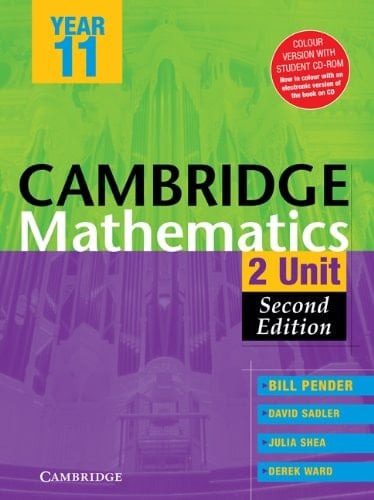 Cambridge Mathematics 2 Unit Year 11