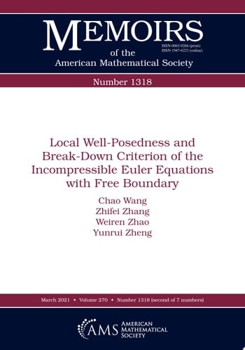 Local Well-Posedness and Break-Down Criterion of the Incompressible Euler Equations with Free Boundary