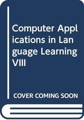 Computer Applications in Language Learning