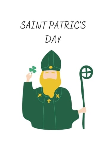 Saint Patric's Day Notebook Notebook for Saint Patric's Day. Cool Dor Kids and Adult