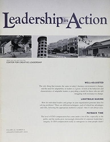 Leadership in Action, No. 6 2003