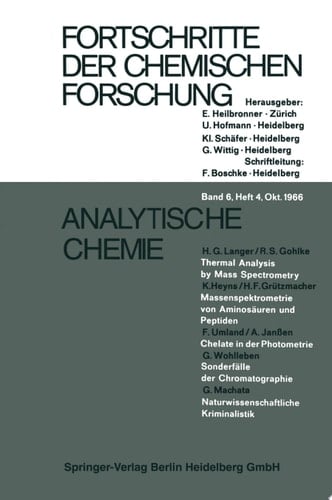 Analytische Chemie