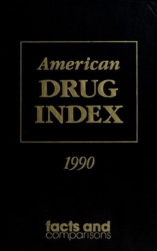 American Drug Index, 1990