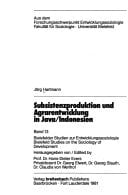 Subsistenzproduktion und Agrarentwicklung in Java/Indonesien