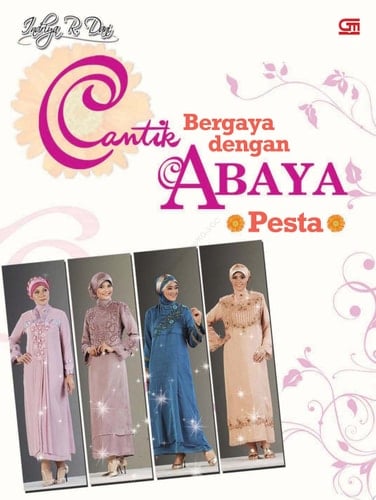 Cantik Bergaya dengan Abaya Pesta