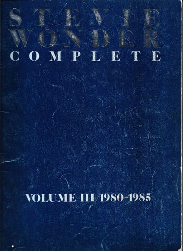 Stevie Wonder Complete, Volume III 1980-1985