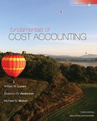 Fundamentals of Cost Accounting with Connect Access Card