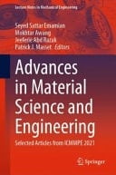 Advances in Material Science and Engineering Selected Articles from ICMMPE 2021