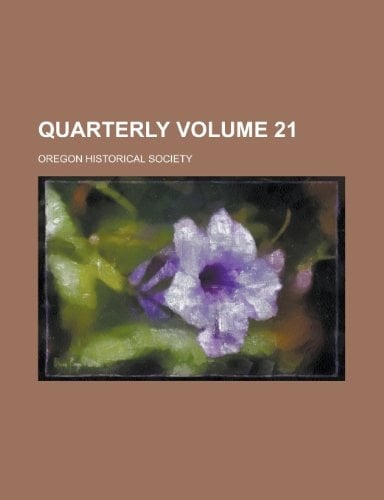 Quarterly Volume 21