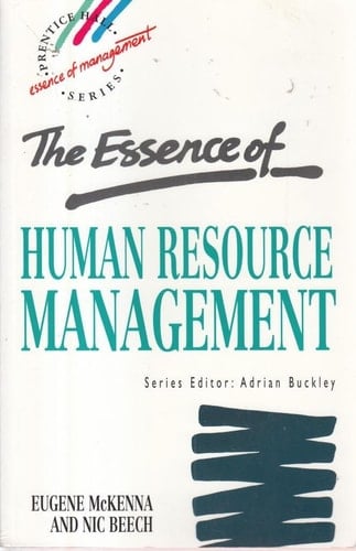 The Essence of Human Resource Management