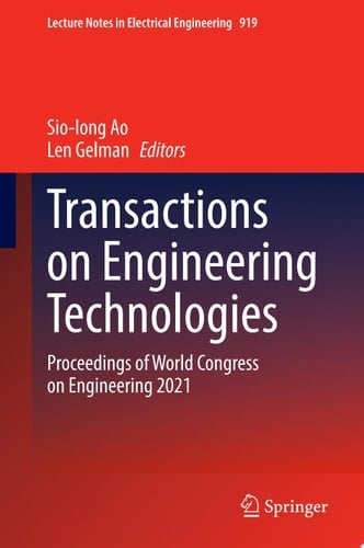Transactions on Engineering Technologies