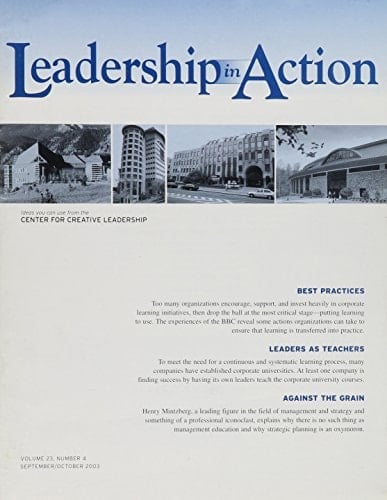 Leadership in Action, No. 4 2003