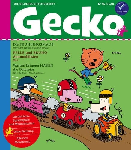 Gecko Kinderzeitschrift Band 46 Die Bilderbuch-Zeitschrift