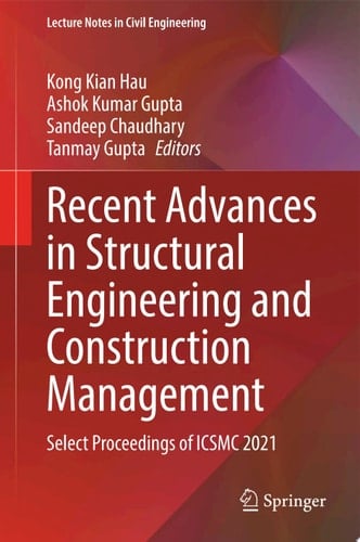 Recent Advances in Structural Engineering and Construction Management