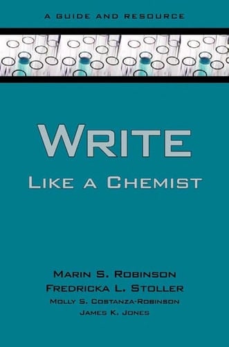 Write Like a Chemist A Guide and Resource