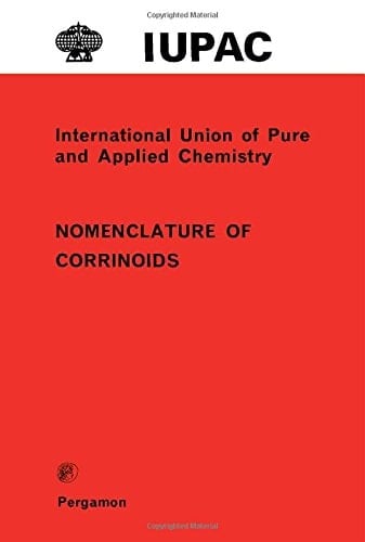 Nomenclature of Corrinoids Rules Approved, 1975