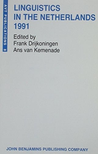 Linguistics in the Netherlands 1991