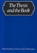 The Thesis and the book