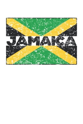 Jamaica Lined Notebook: Jamaican Flag Journal 120 Pages 6" x 9" for anyone with Jamaican Heritage & Roots