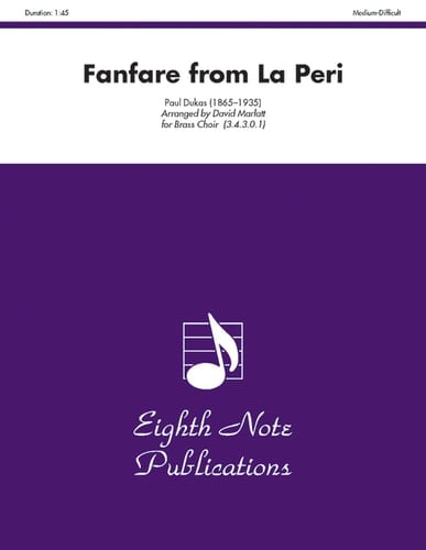 Fanfare (from La Peri) Score & Parts