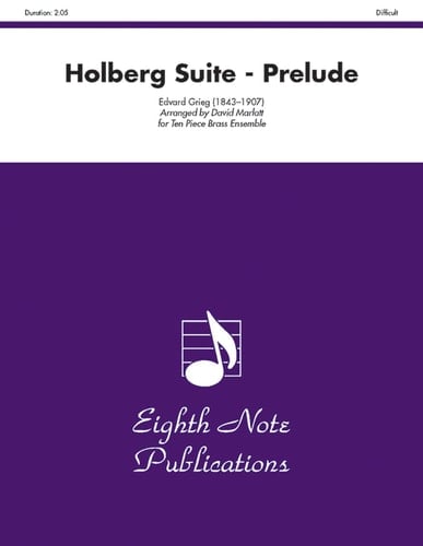 Holberg Suite (Prelude) Score & Parts