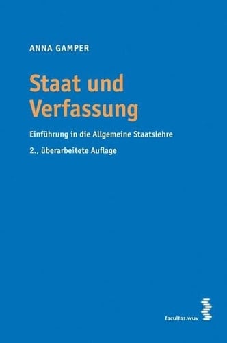 Staat und Verfassung Einführung in die allgemeine Staatslehre