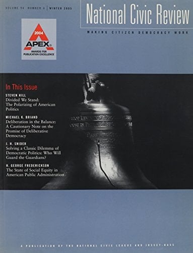 National Civic Review, No. 4, Winter 2005