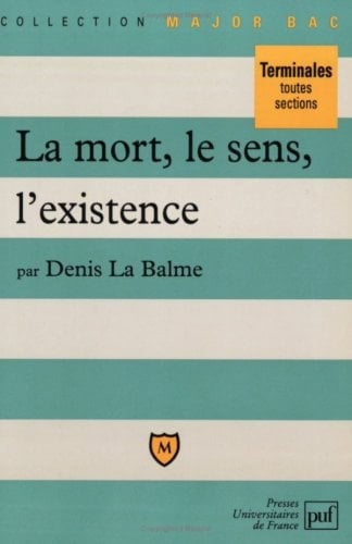La mort, le sens, l'existence thèmes et sujets