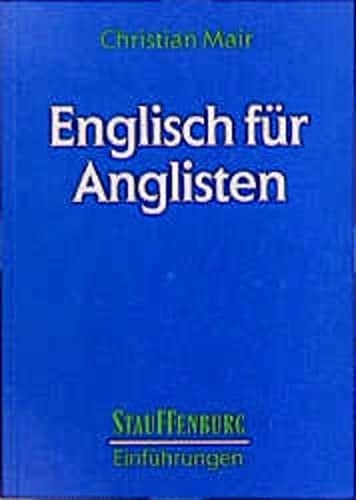 Englisch für Anglisten eine Einführung in die englische Sprache
