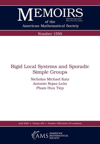 Rigid Local Systems and Sporadic Simple Groups