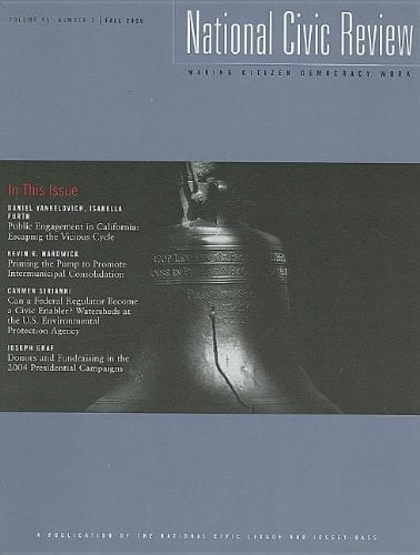 National Civic Review, No. 3, Fall 2006